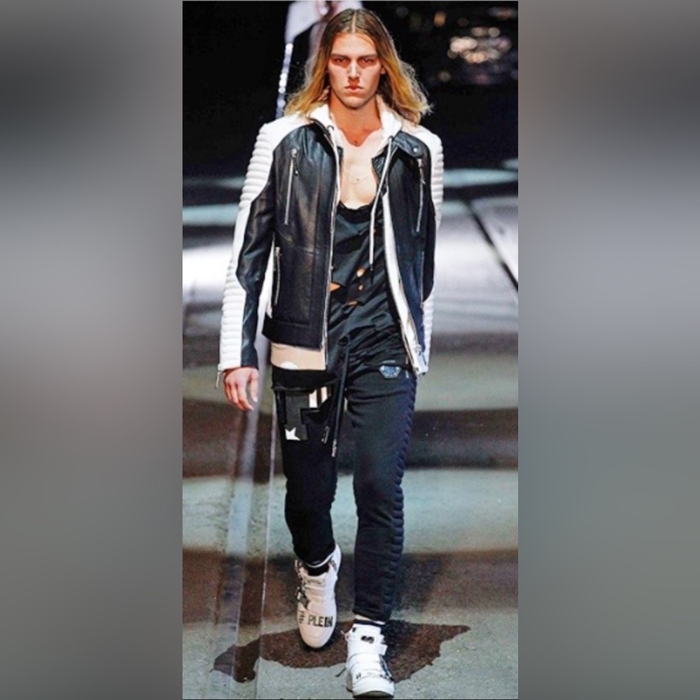NWT PHILIPP PLEIN DIVE SWEAT JACKET SS 16 XXL